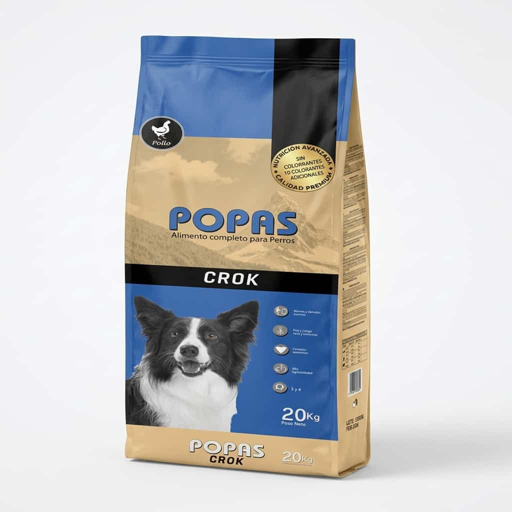 Pienso para perros Popas Crok