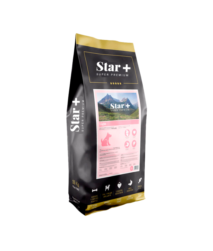 Pienso light para perros Star+ Light
