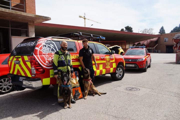 unidad canina bomberos guadalajara